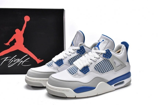 Cheap TBkick Jordan 4 Retro 308497-105 Air Blue Military (2012) 0711